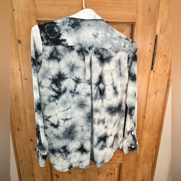 Nordstrom Tie Dye Button Up Top Size Small/Medium Whimsigoth - Picture 2 of 9
